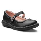 So&reg; Margaret Girls' Mary Jane Shoes, Size: 1, Black