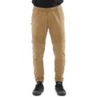 Men's Lost + Found Stretch Twill Moto Jogger Pants, Size: Xxl, Dark Beige