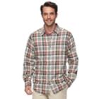 Big & Tall Columbia Hardy Ridge Classic-fit Plaid Button-down Shirt, Men's, Size: 3xb, Beige Oth