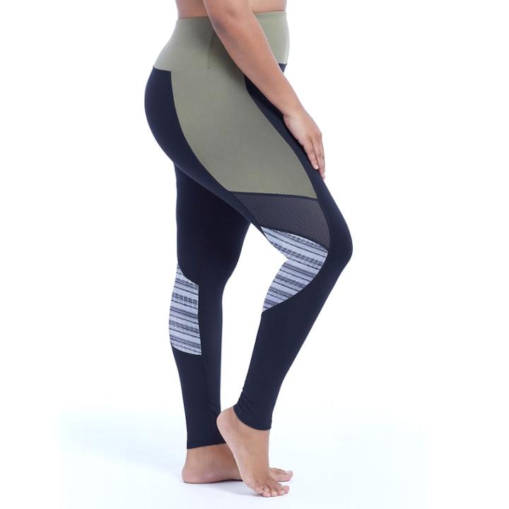 Plus Size Marika Progressive Space-dye Insert Leggings, Women's, Size: 1xl, Med Green