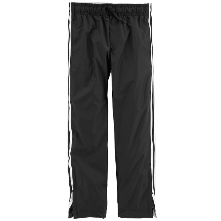 Boys 4-12 Oshkosh B'gosh&reg; Matte Athletic Pants, Size: 4/5, Black
