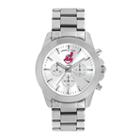 Women's Game Time Cleveland Indians Knockout Watch, Silver