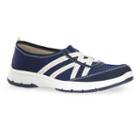 Easy Street Kila Women's Slip-on Shoes, Size: Medium (6), Blue (navy)