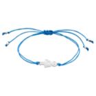 Lc Lauren Conrad Robot Link & Blue Thread Adjustable Bracelet, Women's
