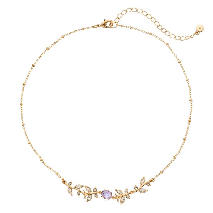 Lc Lauren Conrad Marquise Stone Vine Necklace, Women's, Blue
