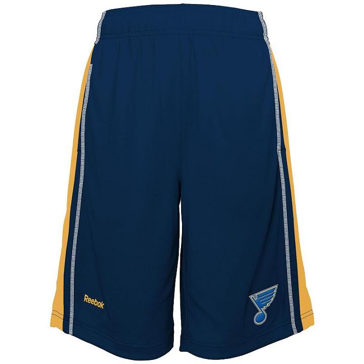 Boys 8-20 Reebok St. Louis Blues Rookie Shorts, Boy's, Size: Large, Blue (navy)