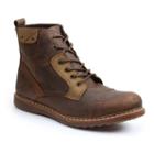 Gbx Fane Men's Lace-up Leather Boots, Size: Medium (8), Red/coppr (rust/coppr)