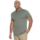 Big & Tall Apt. 9&reg; Regular-fit Soft Touch Stretch Interlock Polo, Men's, Size: Xl Tall, Med Green