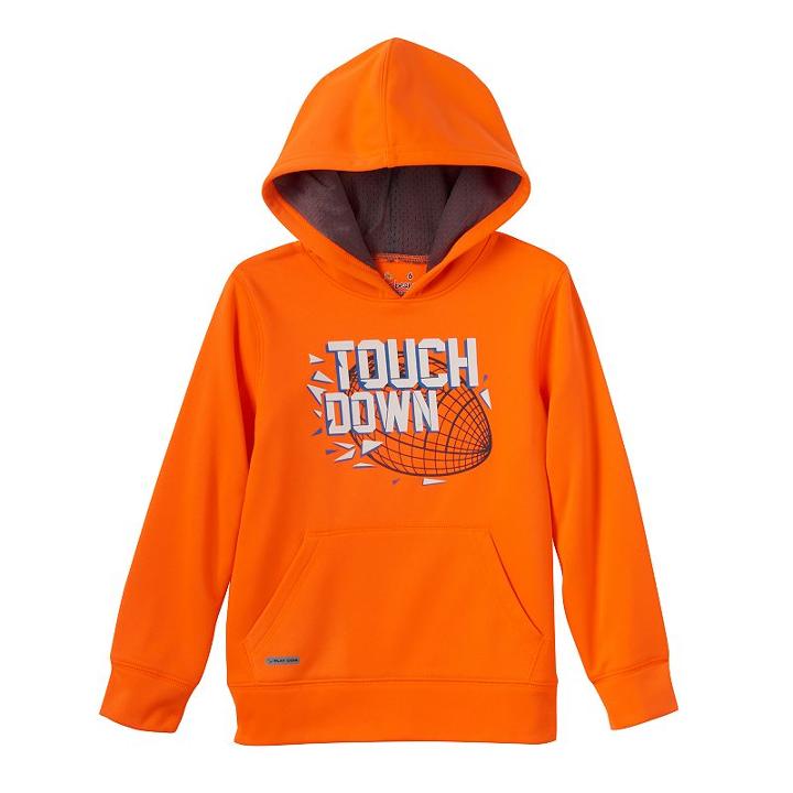 Boys 4-10 Jumping Beans&reg; Fleece-lined Sports Performance Hoodie, Boy's, Size: 6, Brt Orange