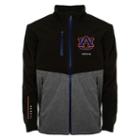 Men's Franchise Club Auburn Tigers Fusion Softshell Jacket, Size: Small, Black