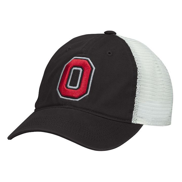 Men's Ohio State Buckeyes Superfly Mesh Back Flex Fitted Cap, Size: L/xl, Black