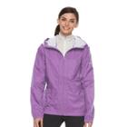 Women's Columbia Rain To Fame Hooded Rain Jacket, Size: Medium, Purple Oth