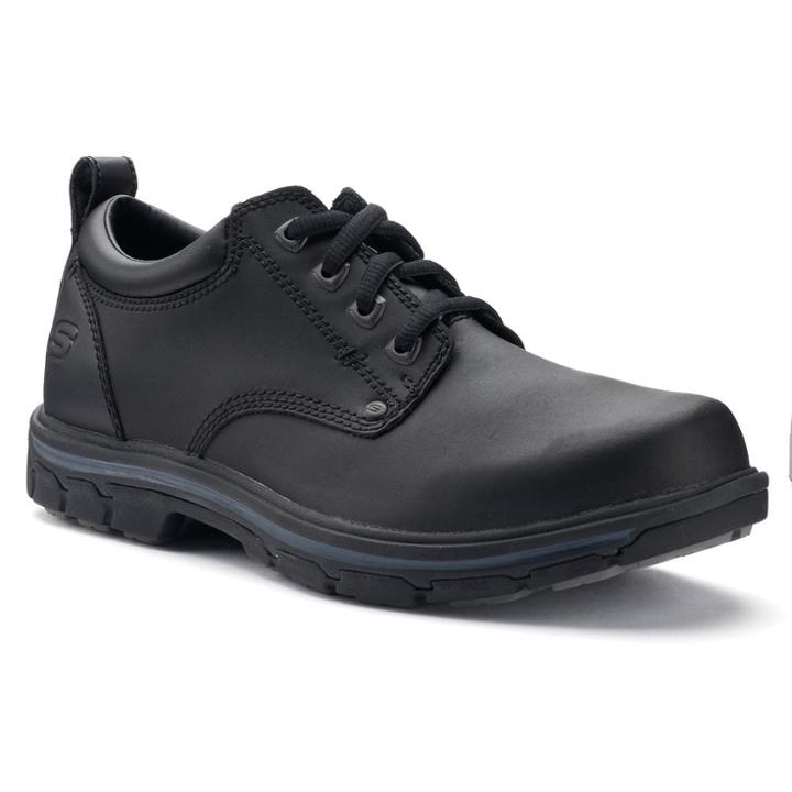 Skechers Relaxed Fit Segment Rilar Men's Shoes, Size: 10.5, Grey (charcoal)