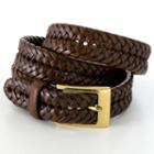 Dockers&reg; Braided Leather Belt, Men's, Size: 38, Brown