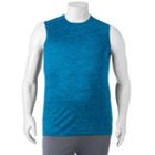 Big & Tall Fila Sport&reg; Tru-dry Space-dyed Performance Muscle Tee, Men's, Size: Xl Tall, Light Blue