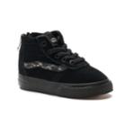 Vans My Maddie Zip Toddler Girls' High Top Sneakers, Size: 6 T, Black