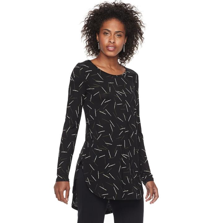 Women's Apt. 9&reg; Essential Tunic, Size: Large, Oxford