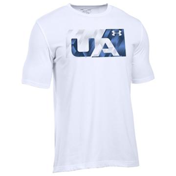 Men's Under Amrour Hyper Ventilation Tee, Size: Medium, White