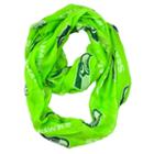 Seattle Seahawks Sheer Infinity Scarf, Women's, Green
