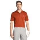 Men's Izod Swingflex Champion Classic-fit Grid Performance Golf Polo, Size: Medium, Light Red