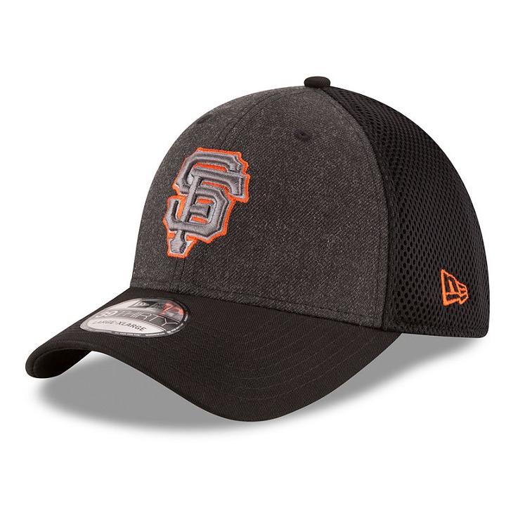 Adult New Era San Francisco Giants 39thirty Heathered Neo Flex-fit Cap, Size: L/xl, Oxford