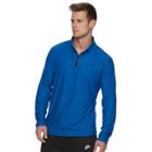 Men's Nike Breathe Quarter-zip Top, Size: Large, Dark Blue