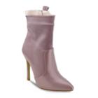 Olivia Miller Seaford Women's High Heel Ankle Boots, Size: 7.5, Med Pink