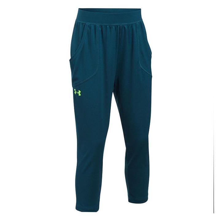 Girls 7-16 Under Armour Tech Capri Leggings, Size: Large, Brown Over
