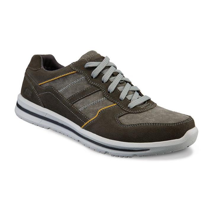 Skechers Relaxed Fit Doren Frazer Men's Shoes, Size: 10, Lt Green