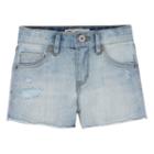 Girls 7-16 Levi's Novelty Shorty Jean Shorts, Girl's, Size: 12, Light Blue