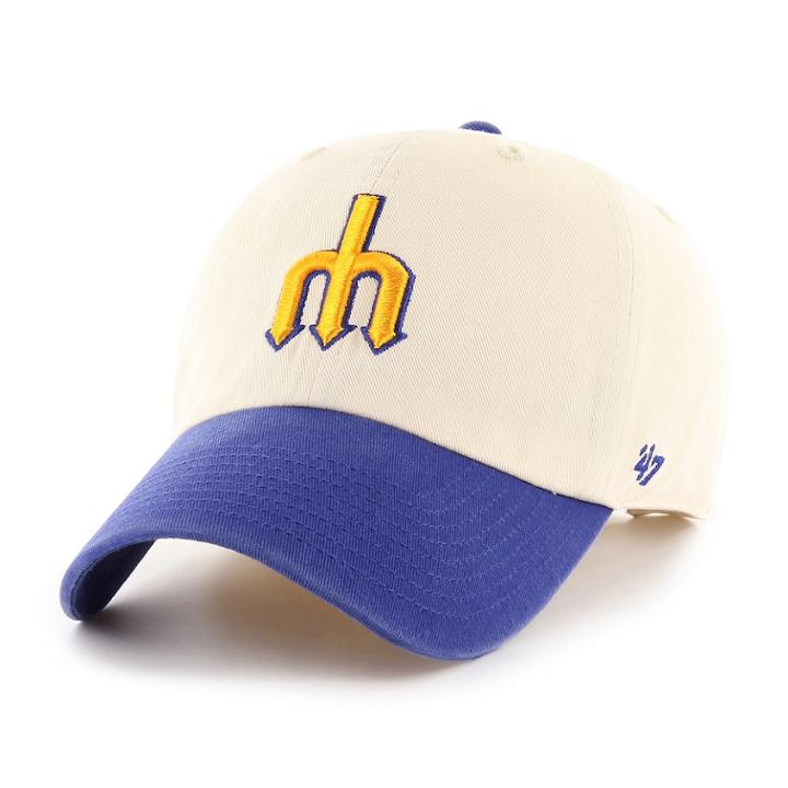 Adult '47 Brand Seattle Mariners Clean Up Natural Hat, Men's, Multicolor