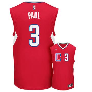 Men's Adidas Los Angeles Clippers Chris Paul Replica Jersey, Size: Xxl, Red
