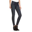Women's Jennifer Lopez Skinny Jeans, Size: 0 T/l, Dark Blue