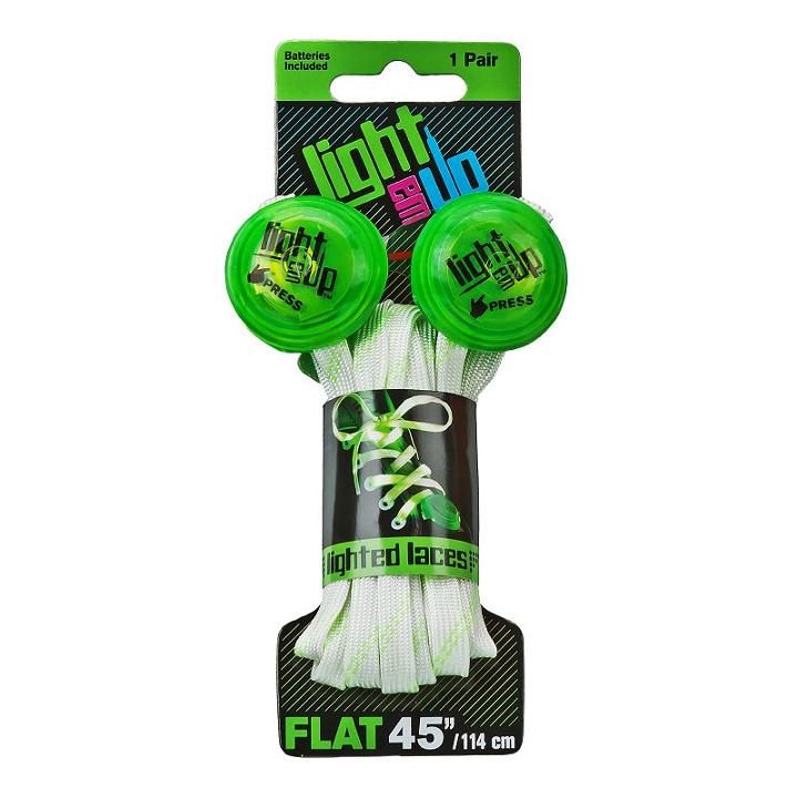 Roller Derby Light 'em Up 45-in. Led Lighted Laces, Boy's, Green