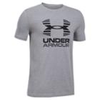 Boys 8-20 Under Armour Two-tone Logo Tee, Size: Small, Med Grey