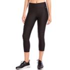 Women's Jockey Sport Slashdance Mid-rise Capri Leggings, Size: Xl, Oxford