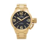 Tw Steel Men's Canteen 14k Gold Over Stainless Steel Watch, Yellow