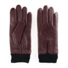 Women's Apt. 9&reg; Knit Cuff Leather Tech Gloves, Size: Large, Light Red