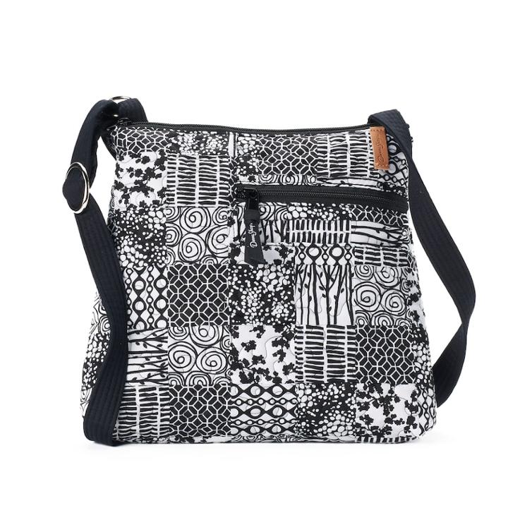 Donna Sharp Becki Quilted Crossbody Bag, Women's, Domino