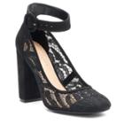 Lc Lauren Conrad Crocus Women's High Heels, Size: 7.5, Black