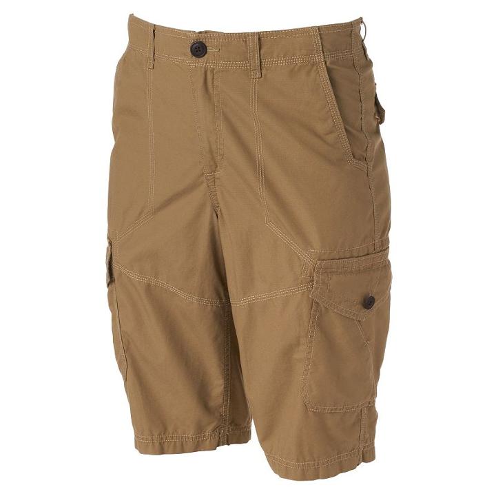 Men's Urban Pipeline&reg; Ripstop Cargo Shorts, Size: 32, Med Beige