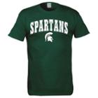 Men's Michigan State Spartans Archway Tee, Size: Large, Dark Green