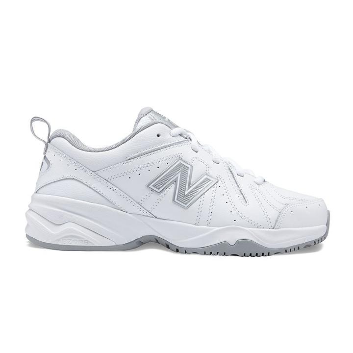 New Balance 619 Women's Leather Cross-training Shoes, Size: 7, White Oth