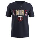 Men's Nike Minnesota Twins Local Hunt Tee, Size: Medium, Blue (navy)