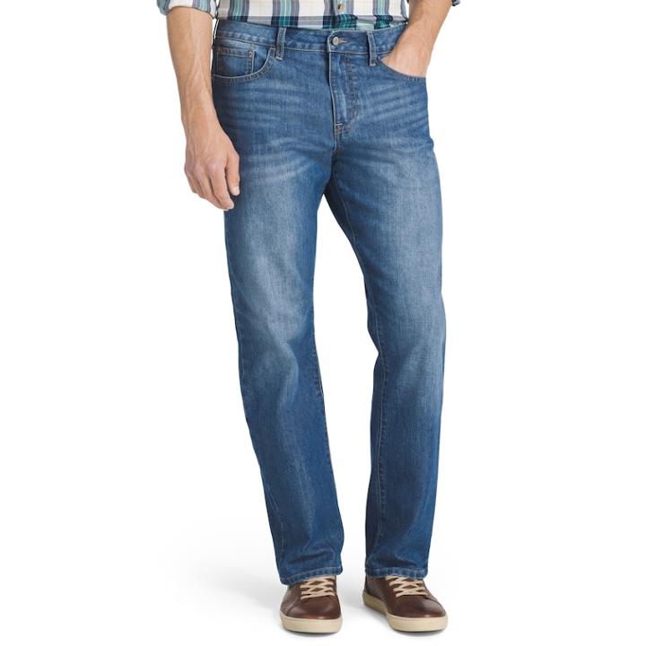 Men's Izod Relaxed Comfort-fit Jeans, Size: 40x32, Blue
