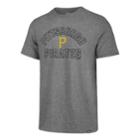 Men's '47 Brand Pittsburgh Pirates Match Tee, Size: Medium, Gray