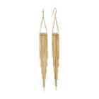 Jennifer Lopez Simulated Crystal Fringe Drop Earrings, Teens, Yellow