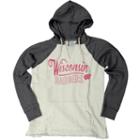 Women's Wisconsin Badgers Looker Hoodie, Size: Xxl, Grey