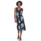 Women's Croft & Barrow&reg; Smocked Tank Dress, Size: Medium, Med Blue