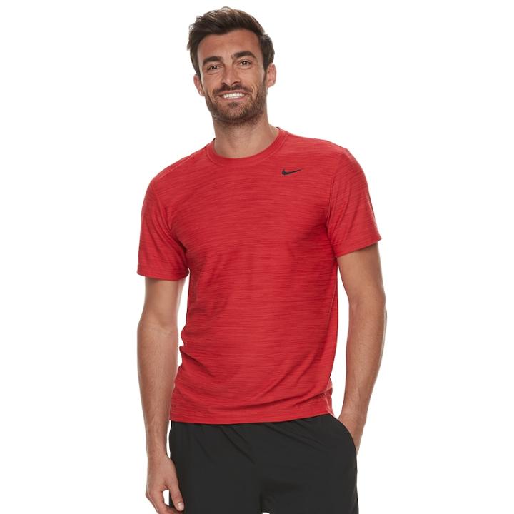 Men's Nike Breathe Tee, Size: Xxl, Light Pink